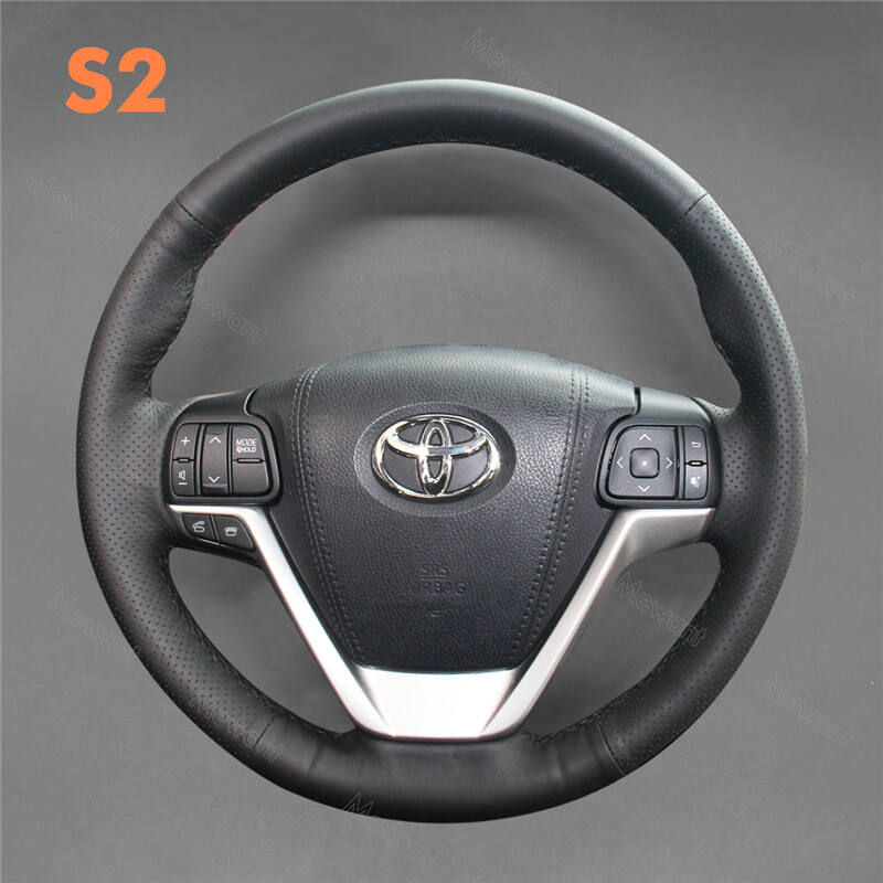 Steering Wheel Cover for Toyota Highlander 2013-2020 Sienna 2015-2020 (2)