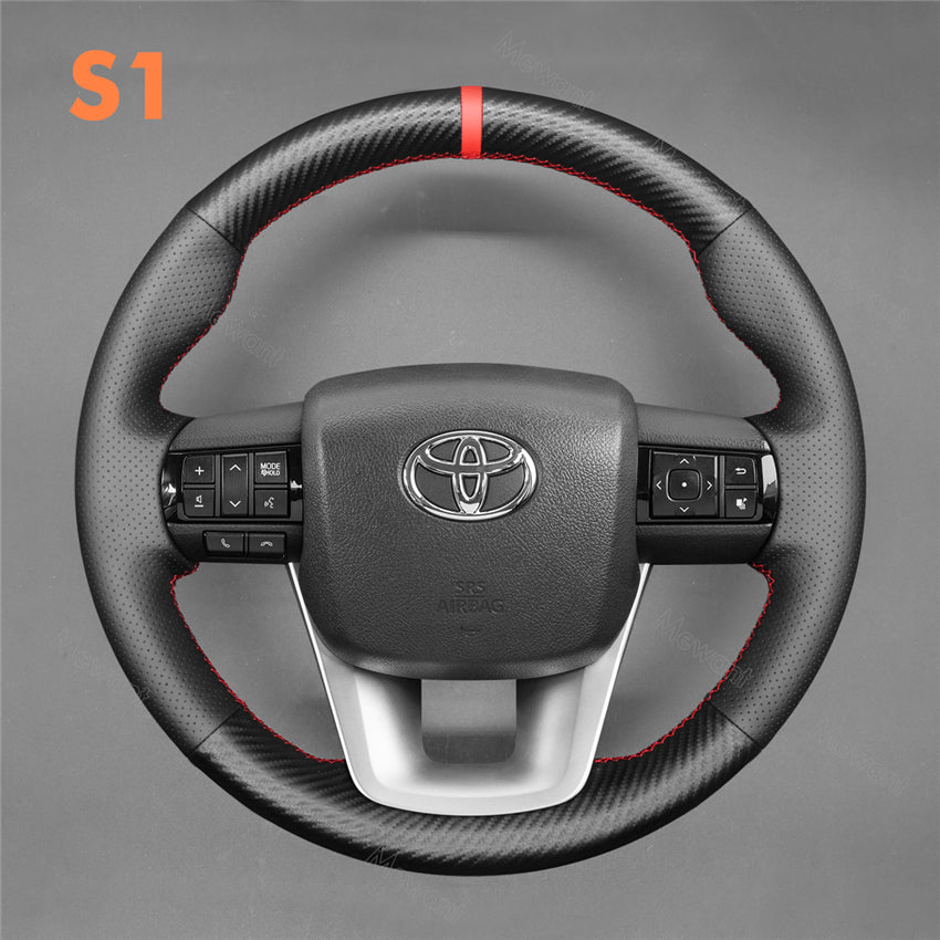 Steering Wheel Cover for Toyota Hilux 2015-2021 Fortuner 2015-2021
