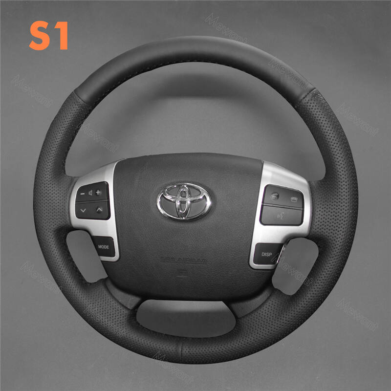 Steering Wheel Cover for Toyota Land Cruiser 200 Series Land Cruiser 70 Series Tundra Sequoia HiAce 2007-2019