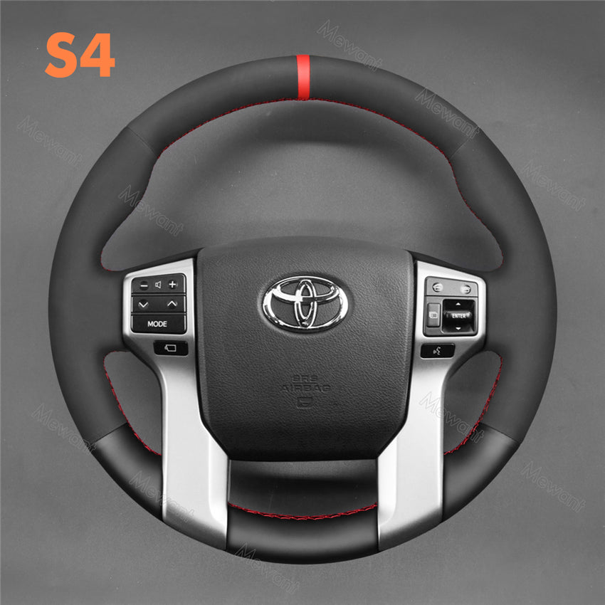 Steering Wheel Cover for Toyota Land Cruiser Prado 2009-2017 Tacoma 2011-2020 Tundra 2013-2020 Sequoia 2014-2020 4Runner 2010-2020