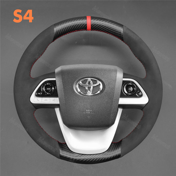 Steering Wheel Cover for Toyota Prius 4 2016-2022 Prius Prime 2017-2022 Mirai 2016-2019