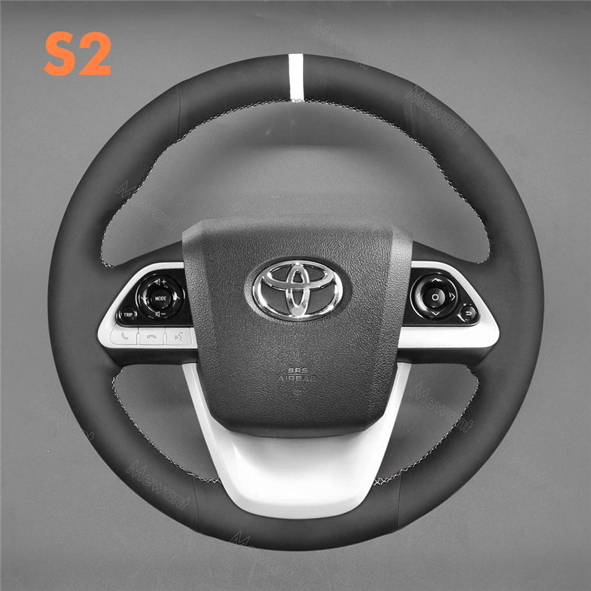 Steering Wheel Cover for Toyota Prius 4 2016-2022 Prius Prime 2017-2022 Mirai 2016-2019