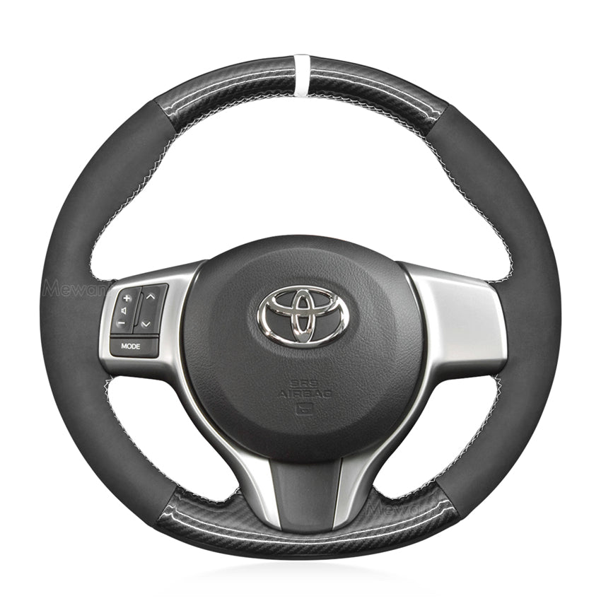 Steering Wheel Cover for Toyota Yaris 2011-2020 Verso S 2010-2017 Vitz 2011-2019 Ractis 2010-2016