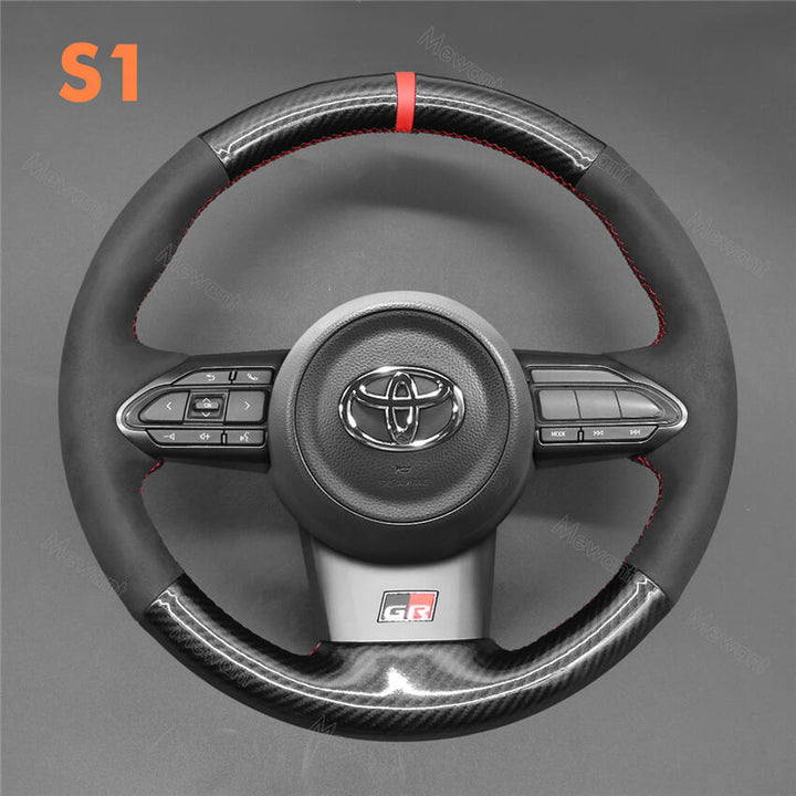 Steering Wheel Cover for Toyota Yaris GR 2020 2021 2022