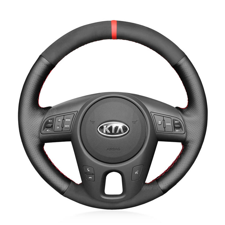 Steering wheel Cover For Kia Forte Koup Forte5 Rio (Rio5) Soul 2009-2014